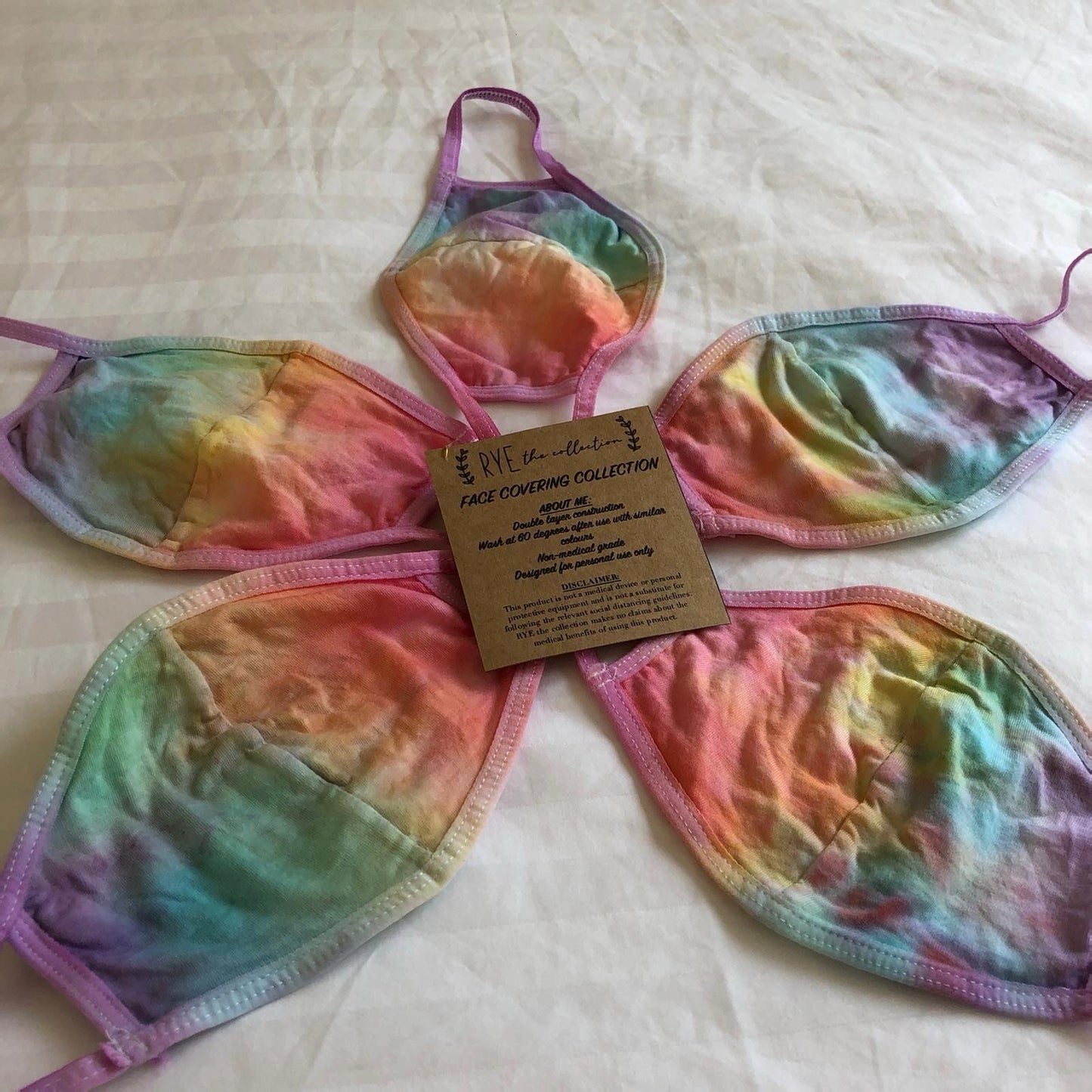 Tie Dye Masks - Pride / Rainbow